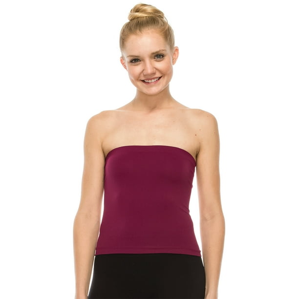 UV Protective Fabric UPF 50+ Kurve Medium Length Bandeau Bra Top Made with Love in The USA